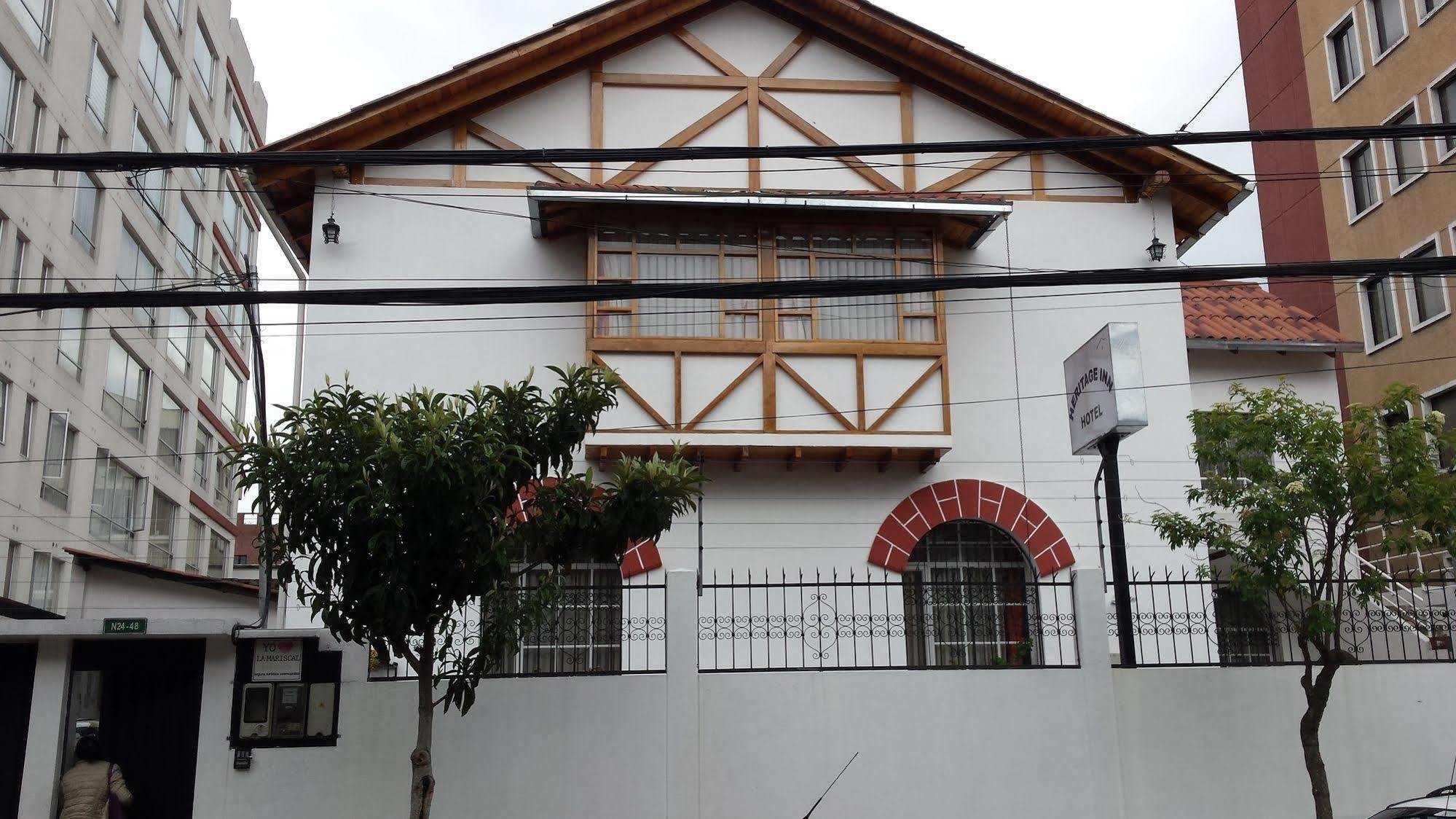 Heritage Inn Quito Exterior foto